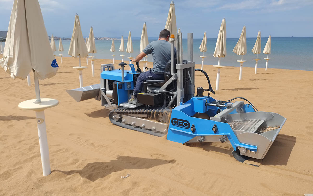Puliscispiaggia Speed Tapiro Standard